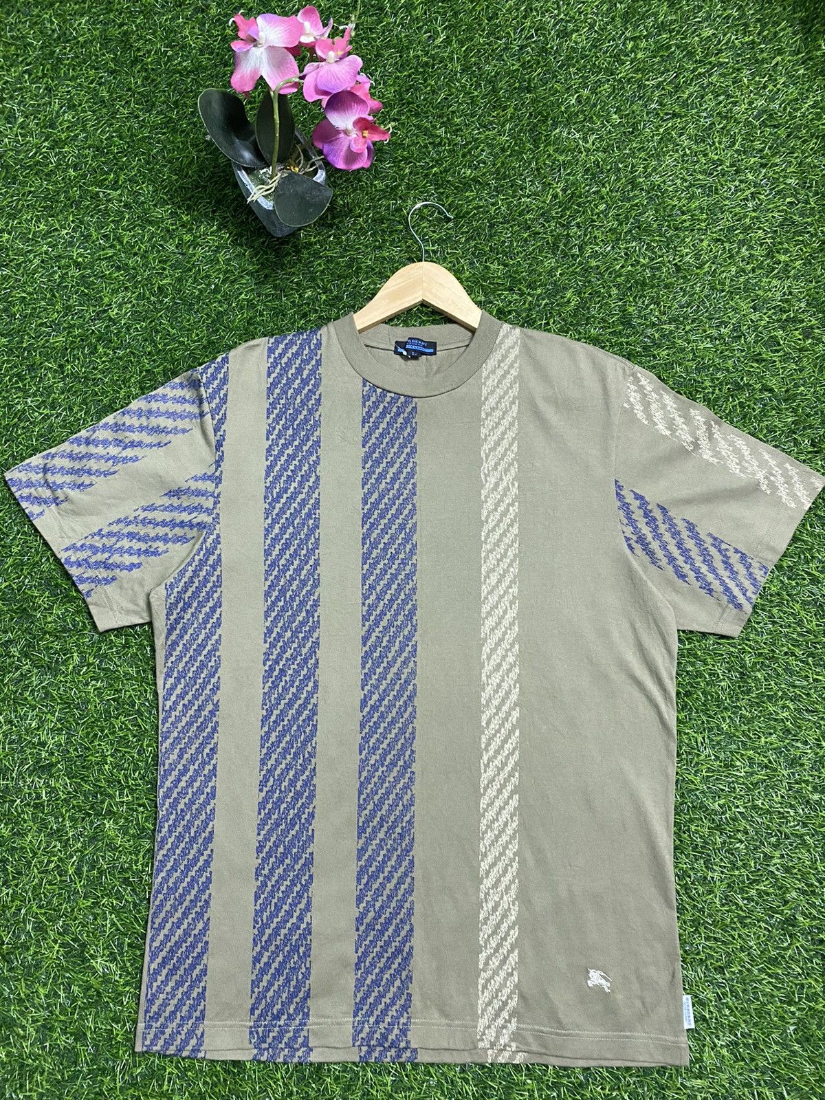 Burberry Vintage Burberry Full Print Size US L / EU 52-54 / 3 - 1 Thumbnail