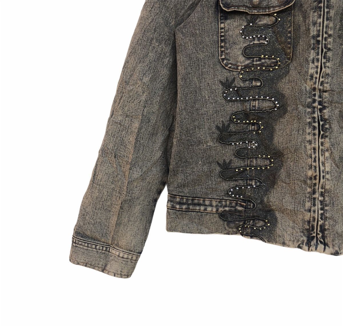 Designer × Japanese Brand × Vintage Rust Denim Jacket Size US S / EU 44-46 / 1 - 5 Thumbnail