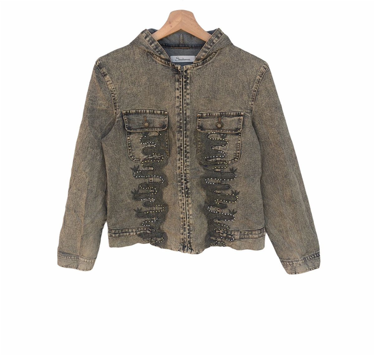 Designer × Japanese Brand × Vintage Rust Denim Jacket Size US S / EU 44-46 / 1 - 1 Thumbnail