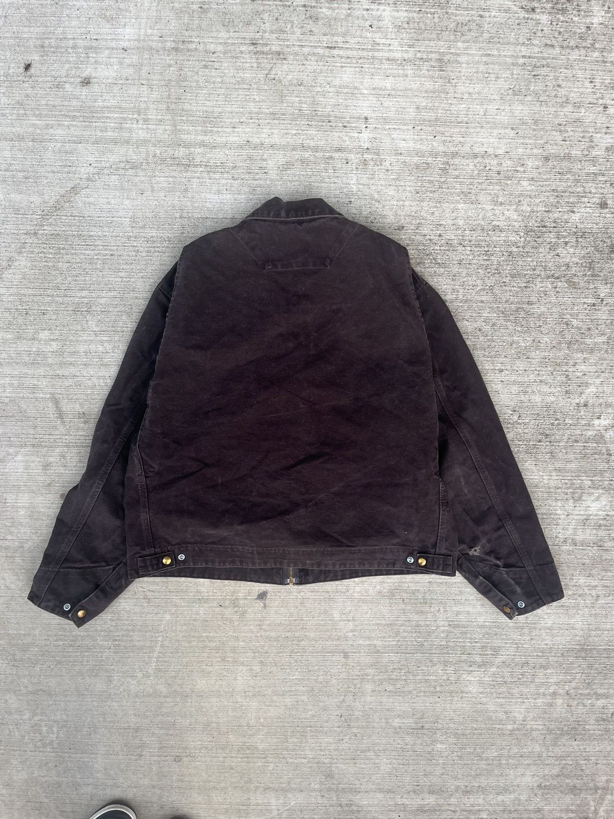 Vintage Brown Carhartt Detroit Jacket