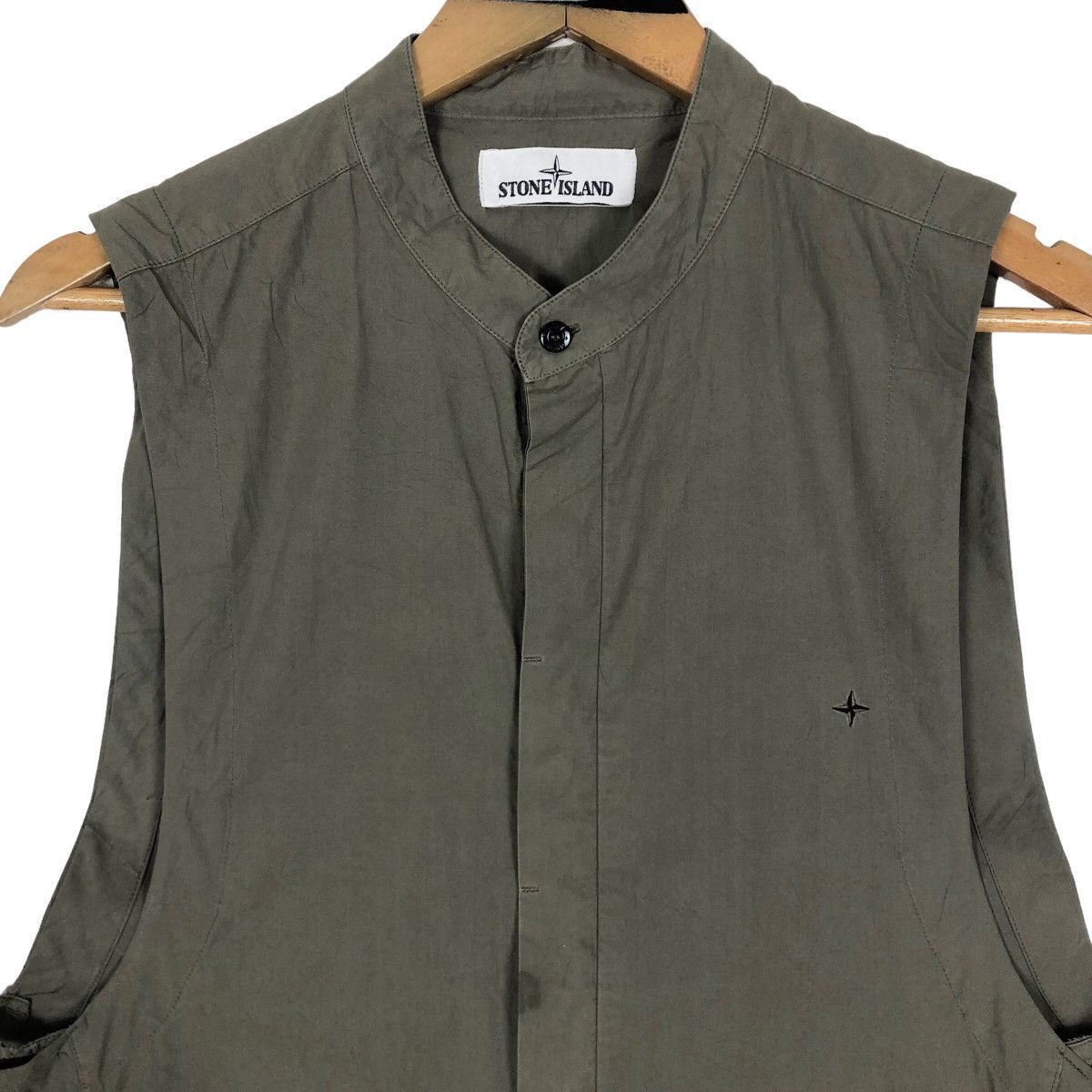 Stone Island Stone Island Lightweight Sleeveless Button Up Vest Size US M / EU 48-50 / 2 - 12 Thumbnail