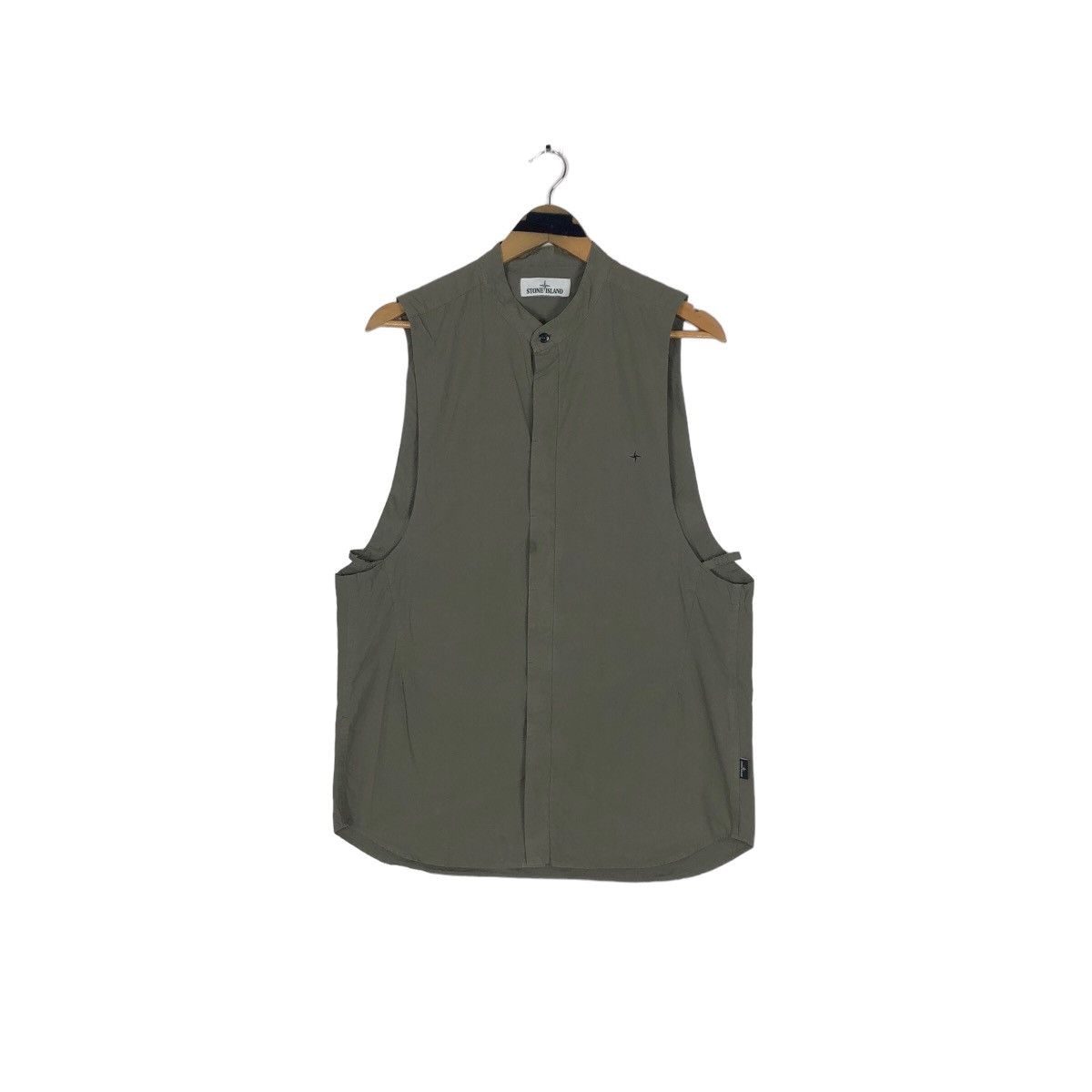 Stone Island Stone Island Lightweight Sleeveless Button Up Vest Size US M / EU 48-50 / 2 - 2 Thumbnail