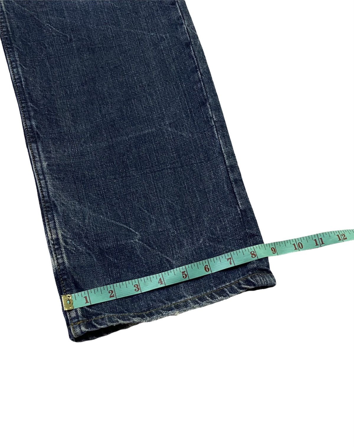 Japanese Brand KARAKURI Dragon Multipocket Embroidered Denim Jeans Size US 31 - 10 Thumbnail