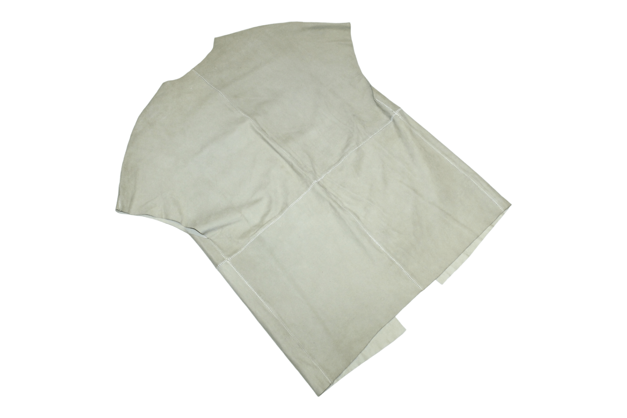 Salvatore Santoro Salvatore Santoro Goatskin Leather Oversized Wrap Vest Size US L / EU 52-54 / 3 - 14 Thumbnail