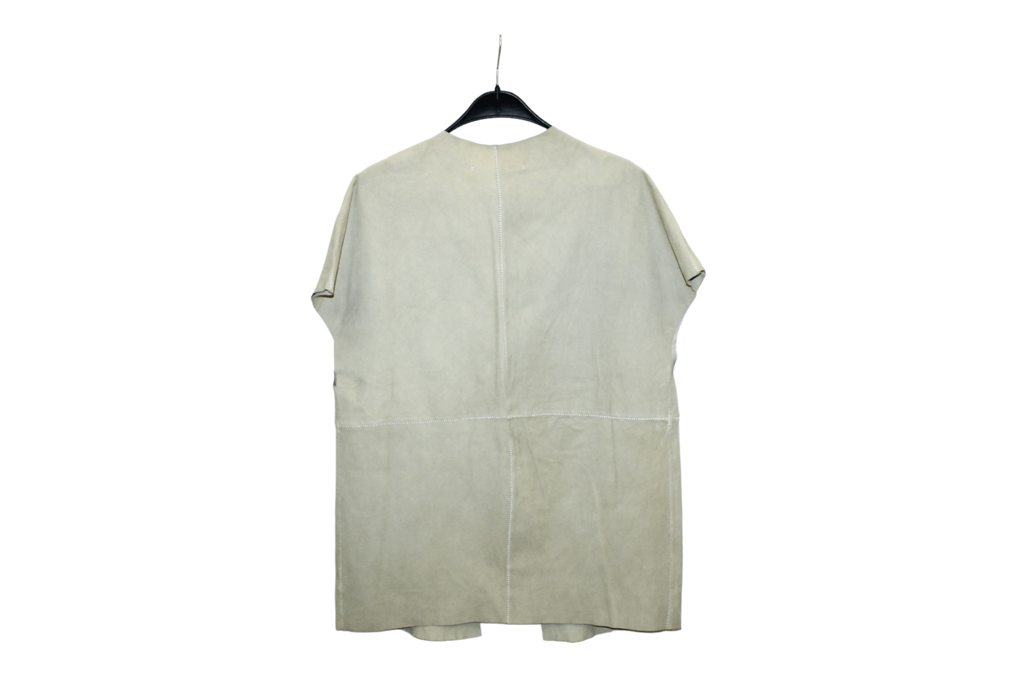 Salvatore Santoro Salvatore Santoro Goatskin Leather Oversized Wrap Vest Size US L / EU 52-54 / 3 - 16 Thumbnail