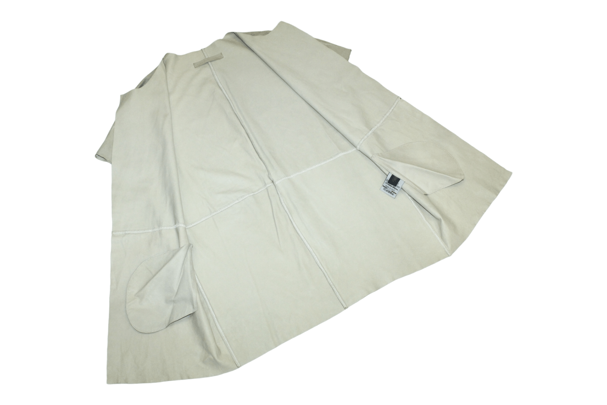 Salvatore Santoro Salvatore Santoro Goatskin Leather Oversized Wrap Vest Size US L / EU 52-54 / 3 - 10 Thumbnail