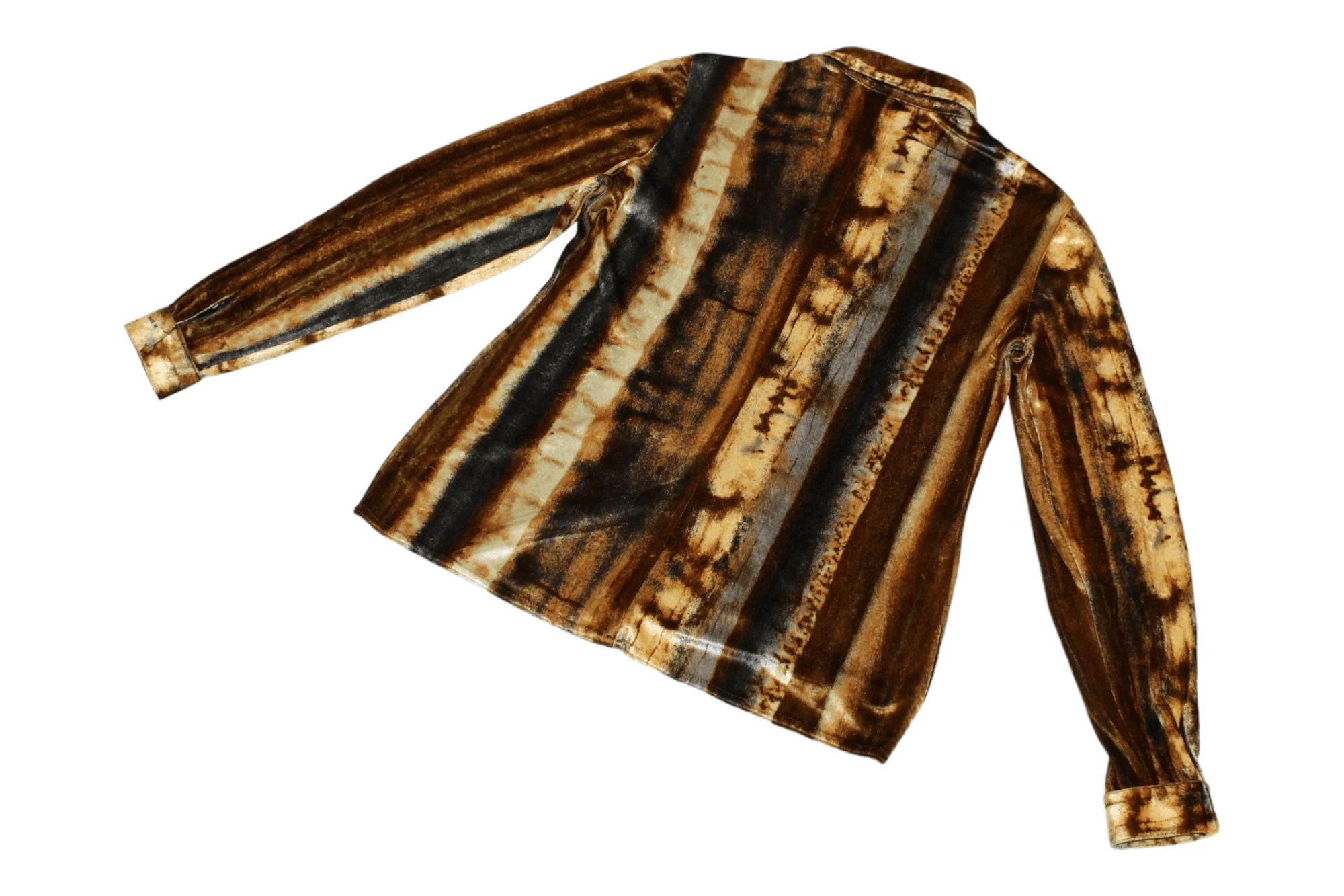 Etro La Chemise de CARACTERE Baroque Style Velour Blouse Size S / US 4 / IT 40 - 10 Thumbnail