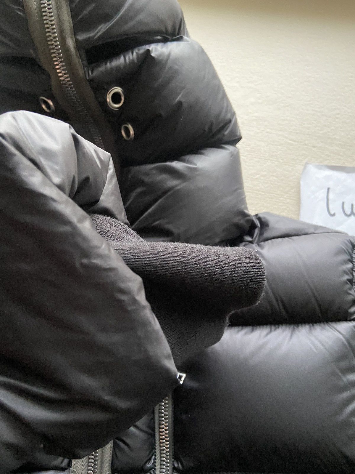 Rick Owens NEW | FW22 STROBE RUNWAY GIMP PUFFER DOWN JACKET SIZE 38 Size US XS / EU 42 / 0 - 9 Thumbnail