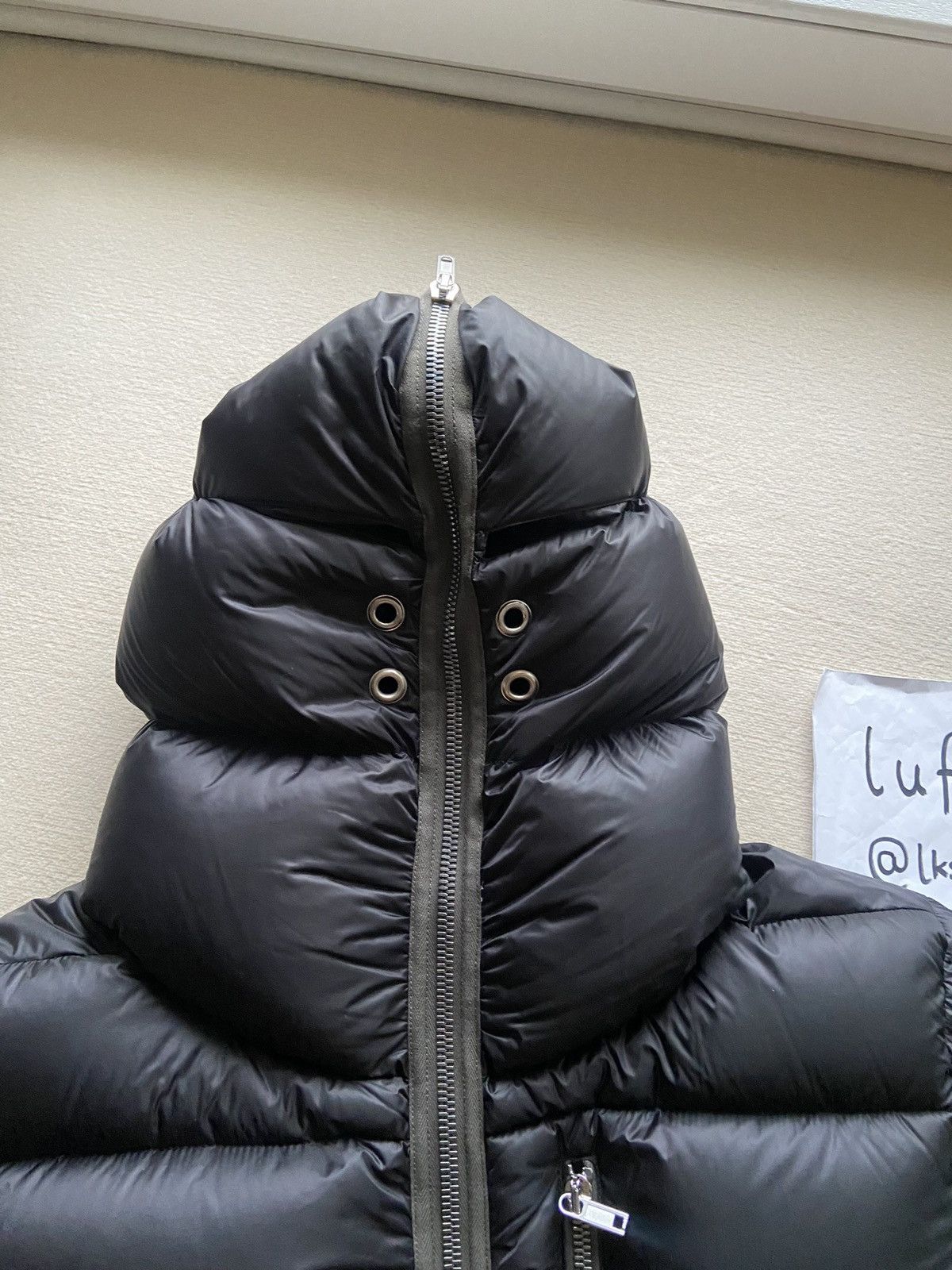 Rick Owens NEW | FW22 STROBE RUNWAY GIMP PUFFER DOWN JACKET SIZE 38 Size US XS / EU 42 / 0 - 6 Thumbnail