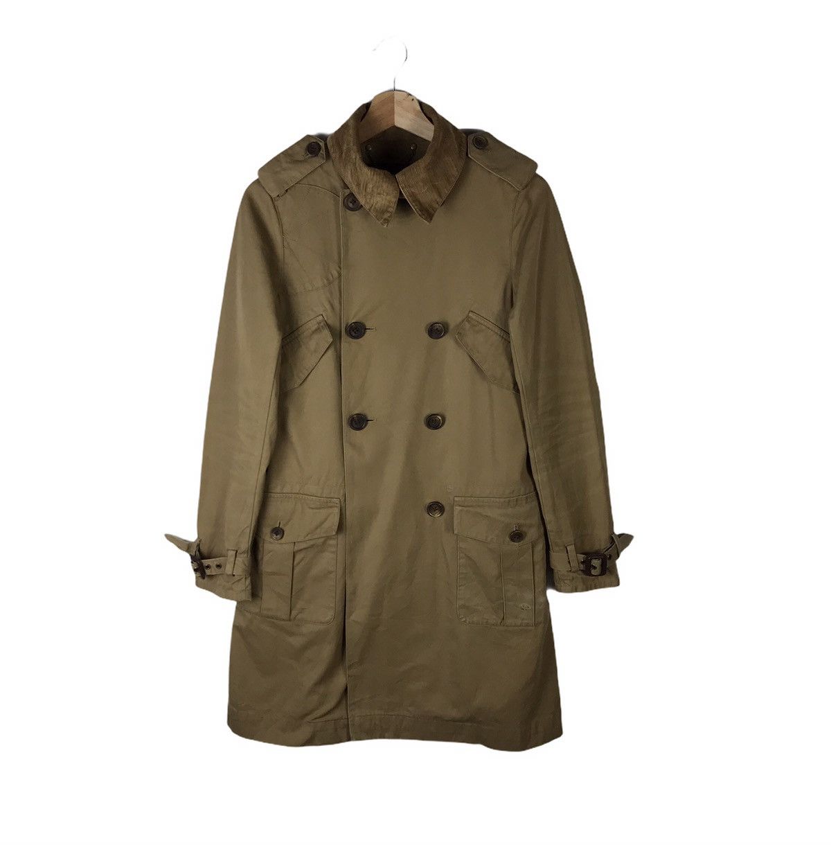 Vintage Ralph Lauren Double Breasted Long Coat Jacket