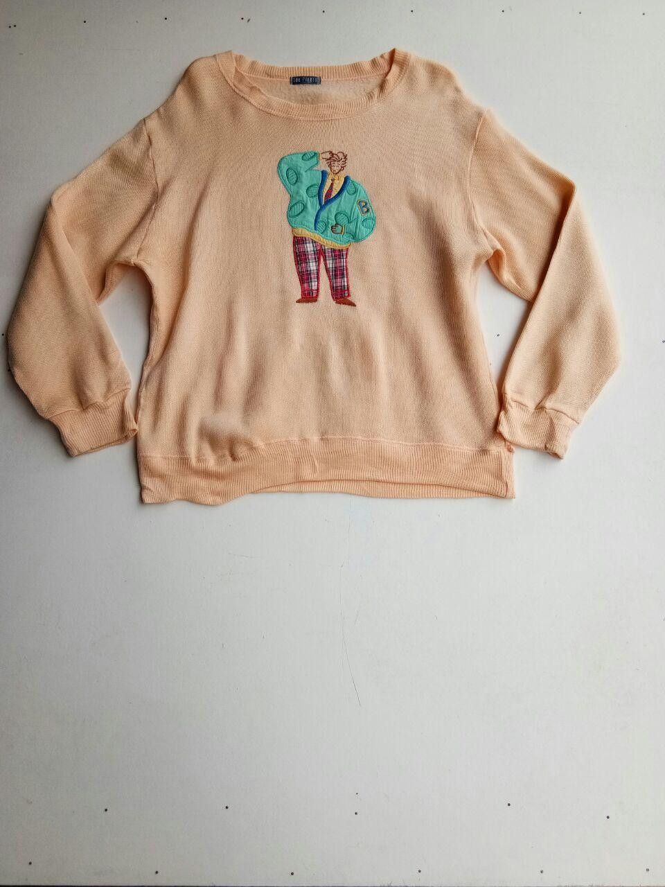 Designer × Lee × Vintage Vintage Lee Pieeton Big Logo Sweatshirt Size US L / EU 52-54 / 3 - 5 Thumbnail