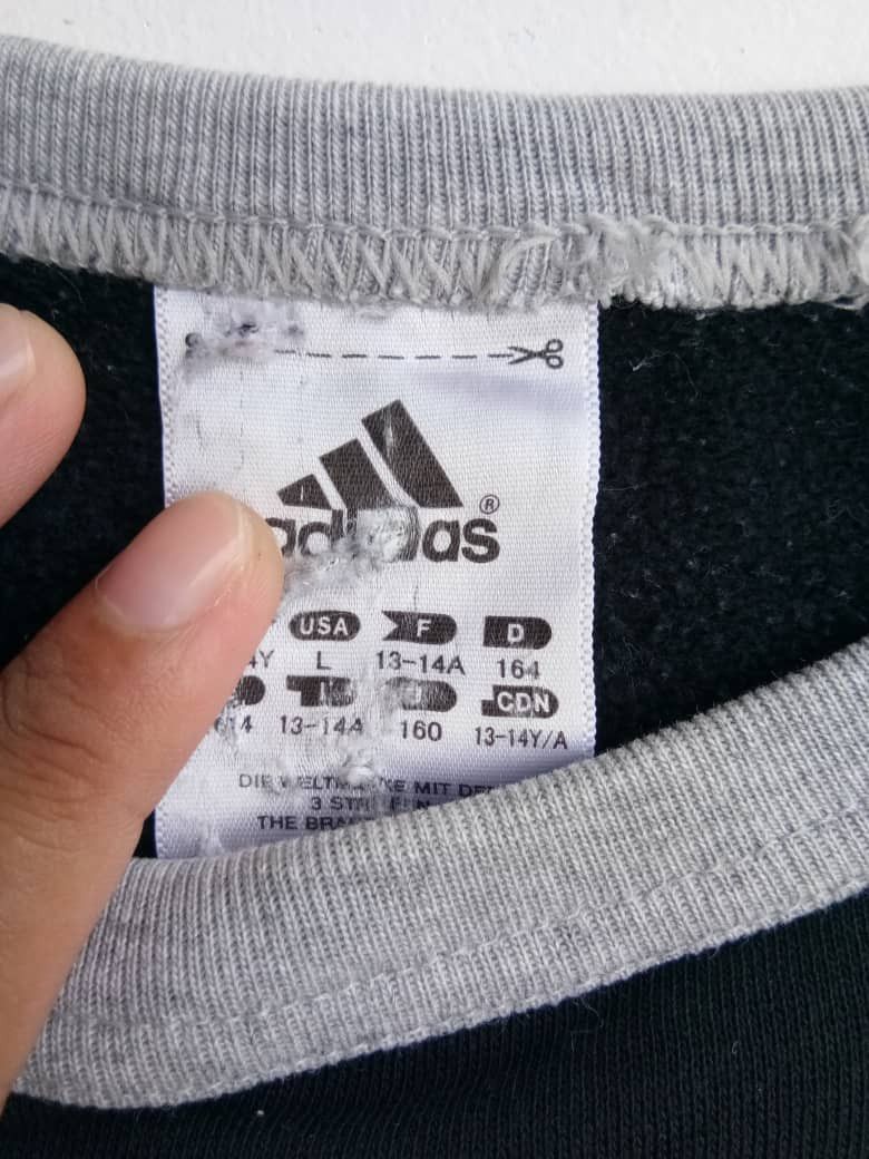 Adidas × Vintage Vintage Big Logo Adidas Sweatshirt Size US M / EU 48-50 / 2 - 4 Thumbnail