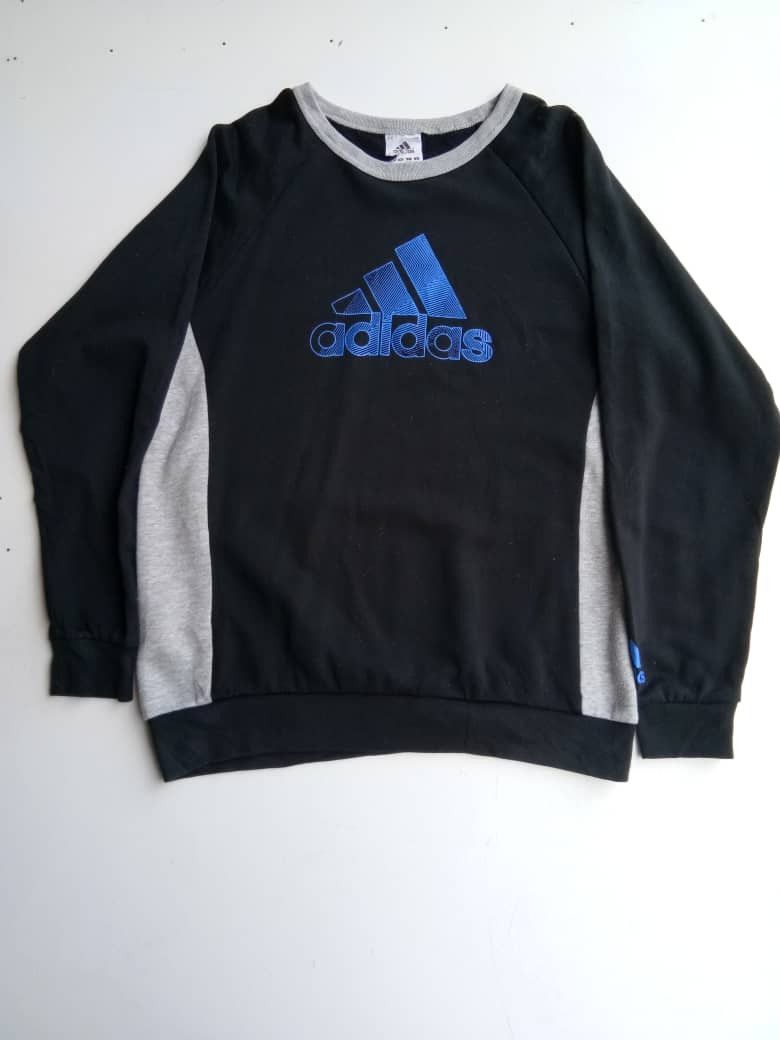 Adidas × Vintage Vintage Big Logo Adidas Sweatshirt Size US M / EU 48-50 / 2 - 1 Thumbnail