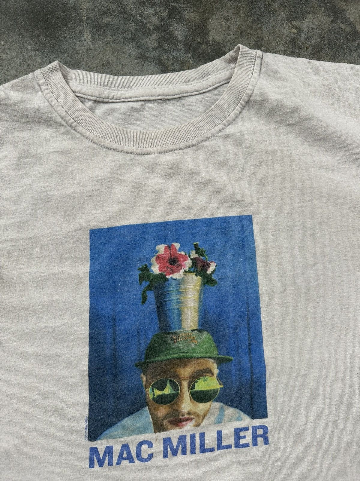 Mac Miller Mac Miller Photo Portrait Album Tour Tee White Sz. XL Size US XL / EU 56 / 4 - 3 Thumbnail