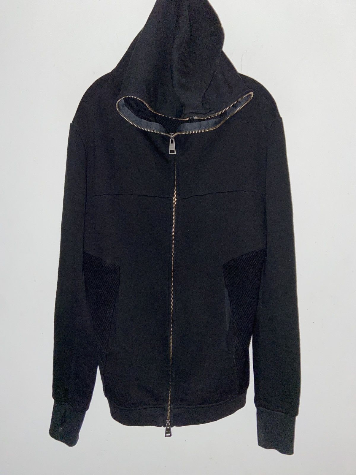 Andrea Ya’aqov zip up hoodie sweatshirt size M