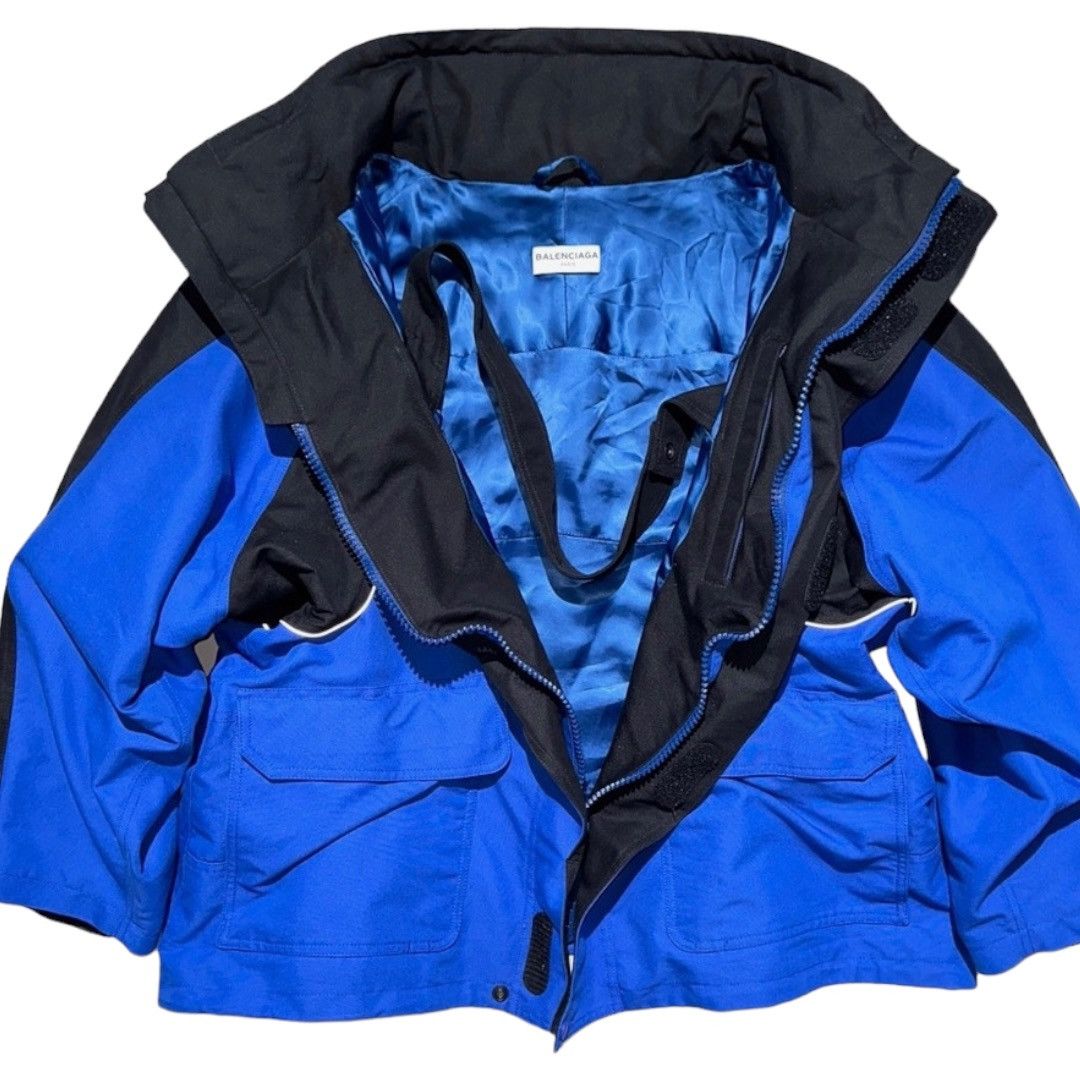 Balenciaga Balenciaga FW16 Oversized Swing Shell Parka Size US M / EU 48-50 / 2 - 2 Thumbnail
