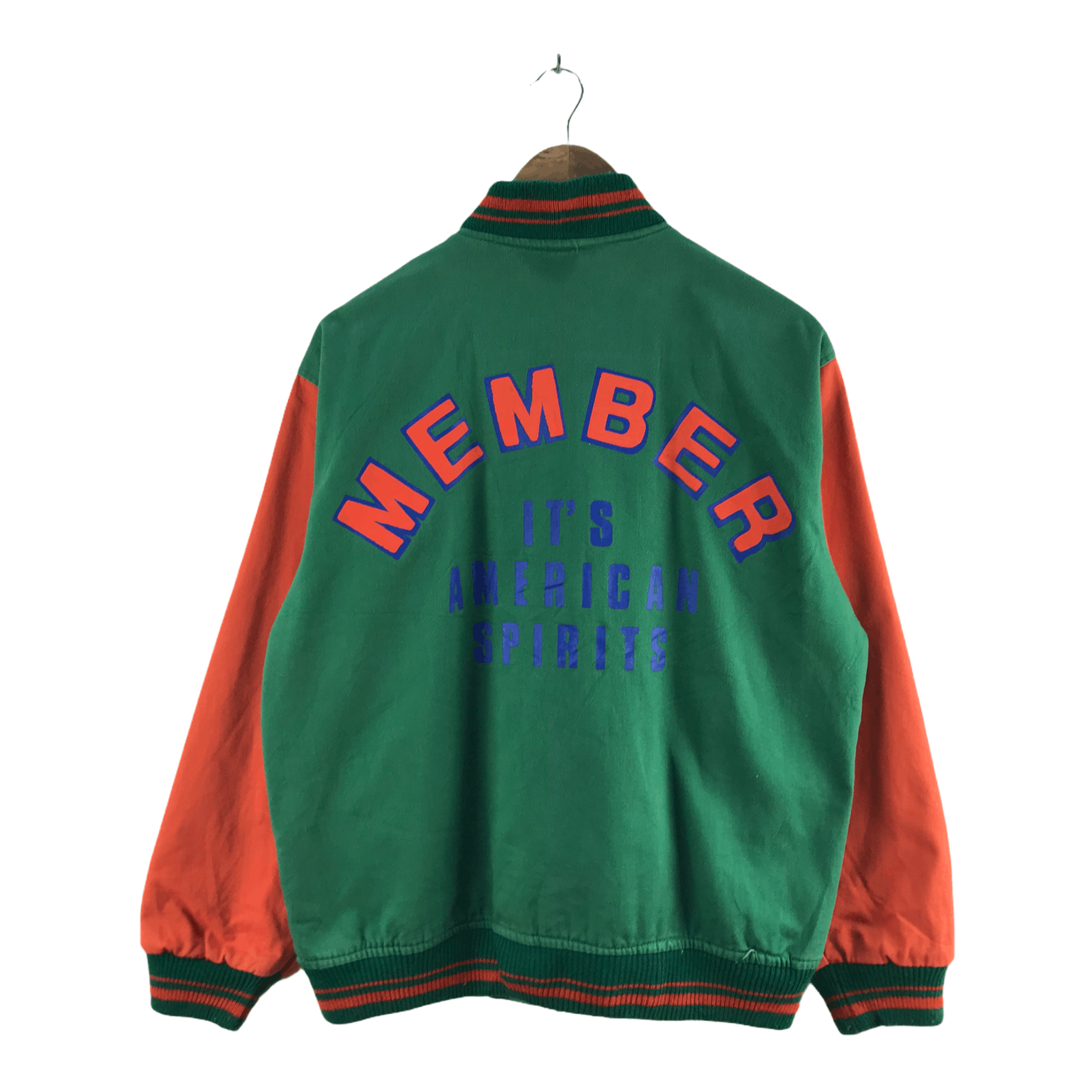 Other Vintage Member Its American Spirits Varsity Jacket Size US M / EU 48-50 / 2 - 1 Thumbnail