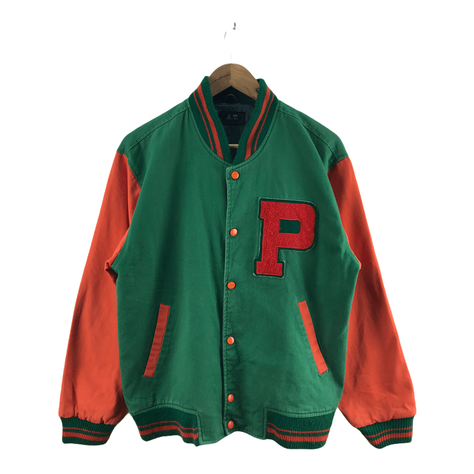 Other Vintage Member Its American Spirits Varsity Jacket Size US M / EU 48-50 / 2 - 2 Thumbnail