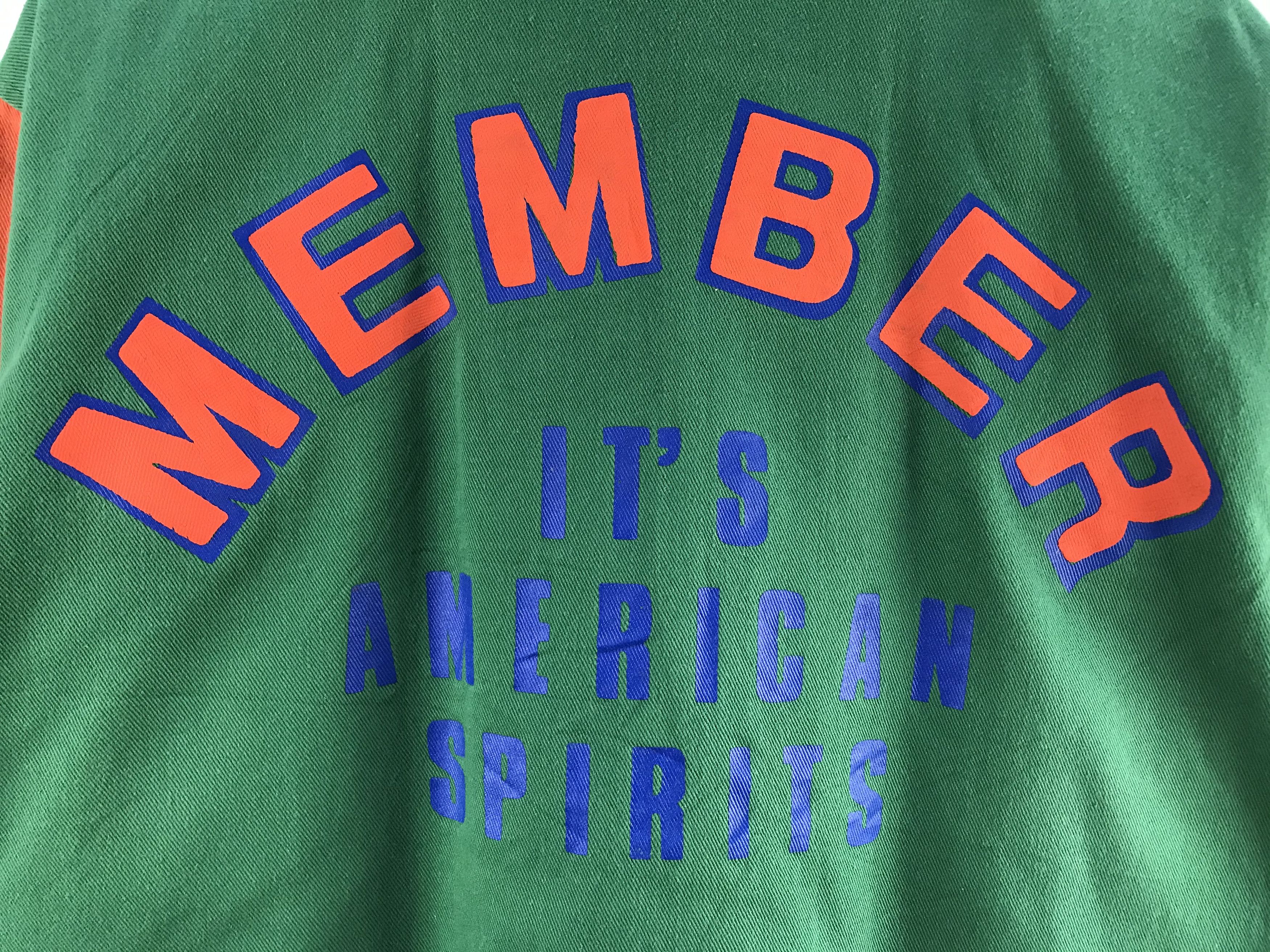 Other Vintage Member Its American Spirits Varsity Jacket Size US M / EU 48-50 / 2 - 9 Thumbnail