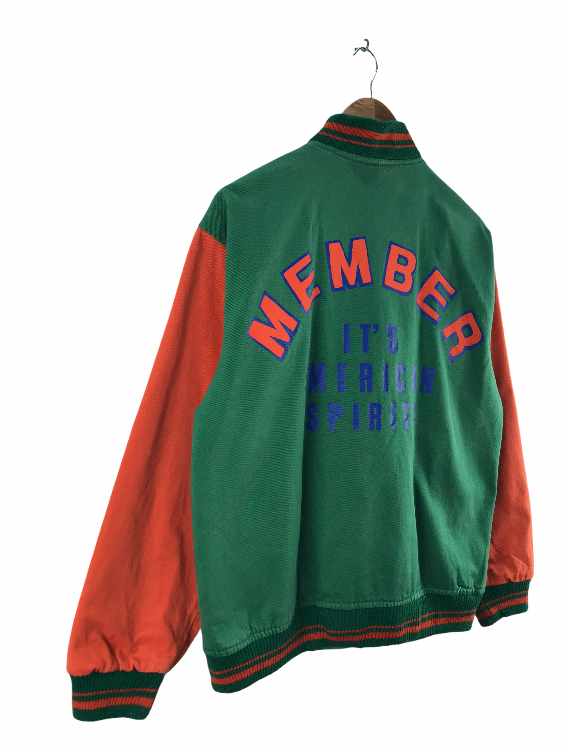 Other Vintage Member Its American Spirits Varsity Jacket Size US M / EU 48-50 / 2 - 8 Thumbnail