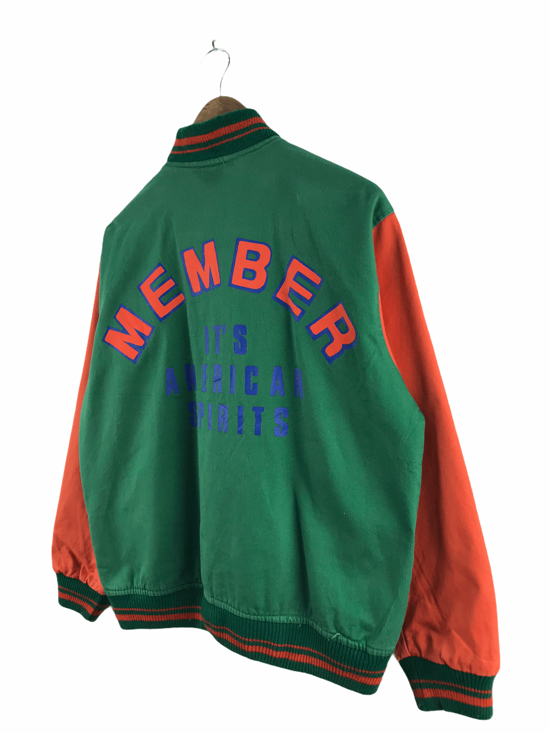 Other Vintage Member Its American Spirits Varsity Jacket Size US M / EU 48-50 / 2 - 7 Thumbnail