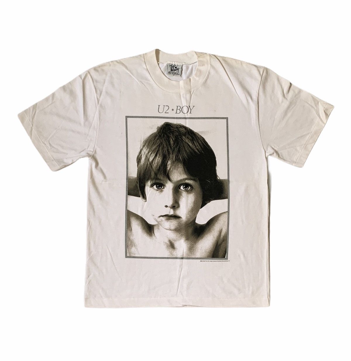 rare!! vintage U2 Boy band shirt bono alternative rock