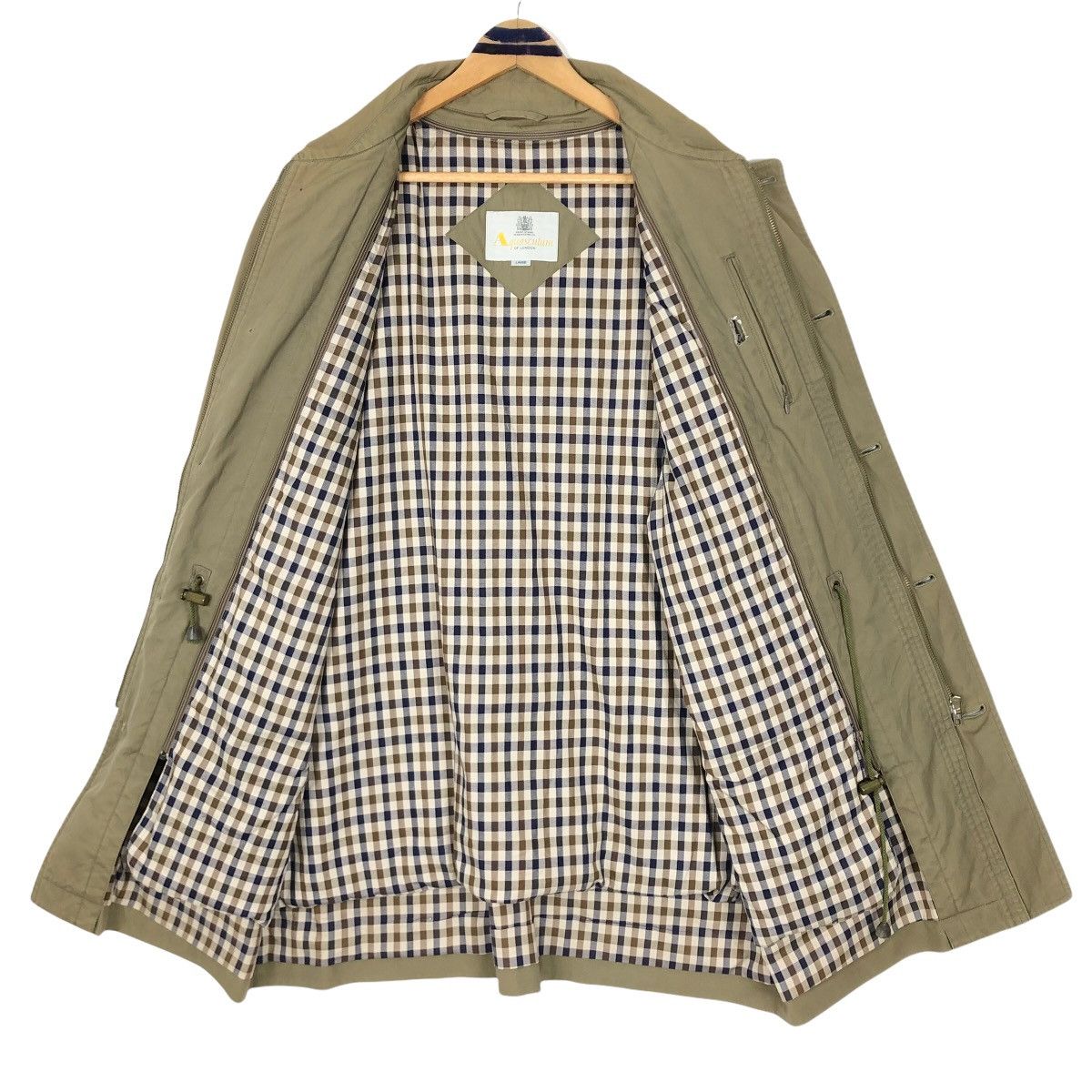 Aquascutum Vintage Aquascutum Of London Button Up Parka Size US XL / EU 56 / 4 - 8 Thumbnail