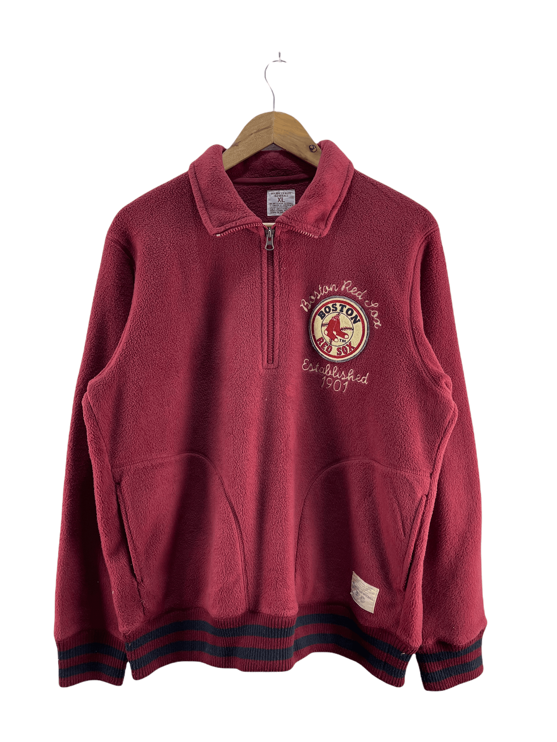 MLB Boston Red Sox Major League Baseball Fleece Jacket Size US L / EU 52-54 / 3 - 2 Thumbnail