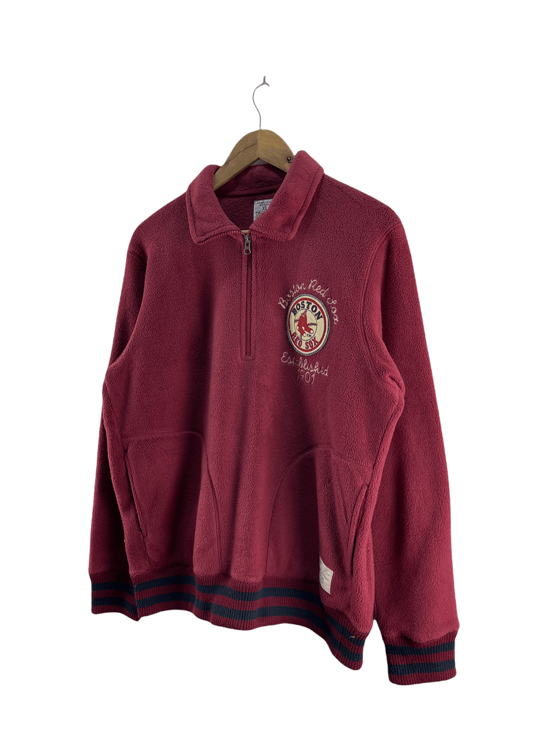 MLB Boston Red Sox Major League Baseball Fleece Jacket Size US L / EU 52-54 / 3 - 4 Thumbnail