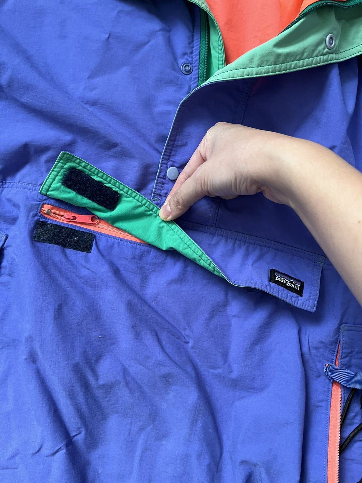 Patagonia vintage 80s patagonia nylon pullover jacket Size US M / EU 48-50 / 2 - 4 Thumbnail