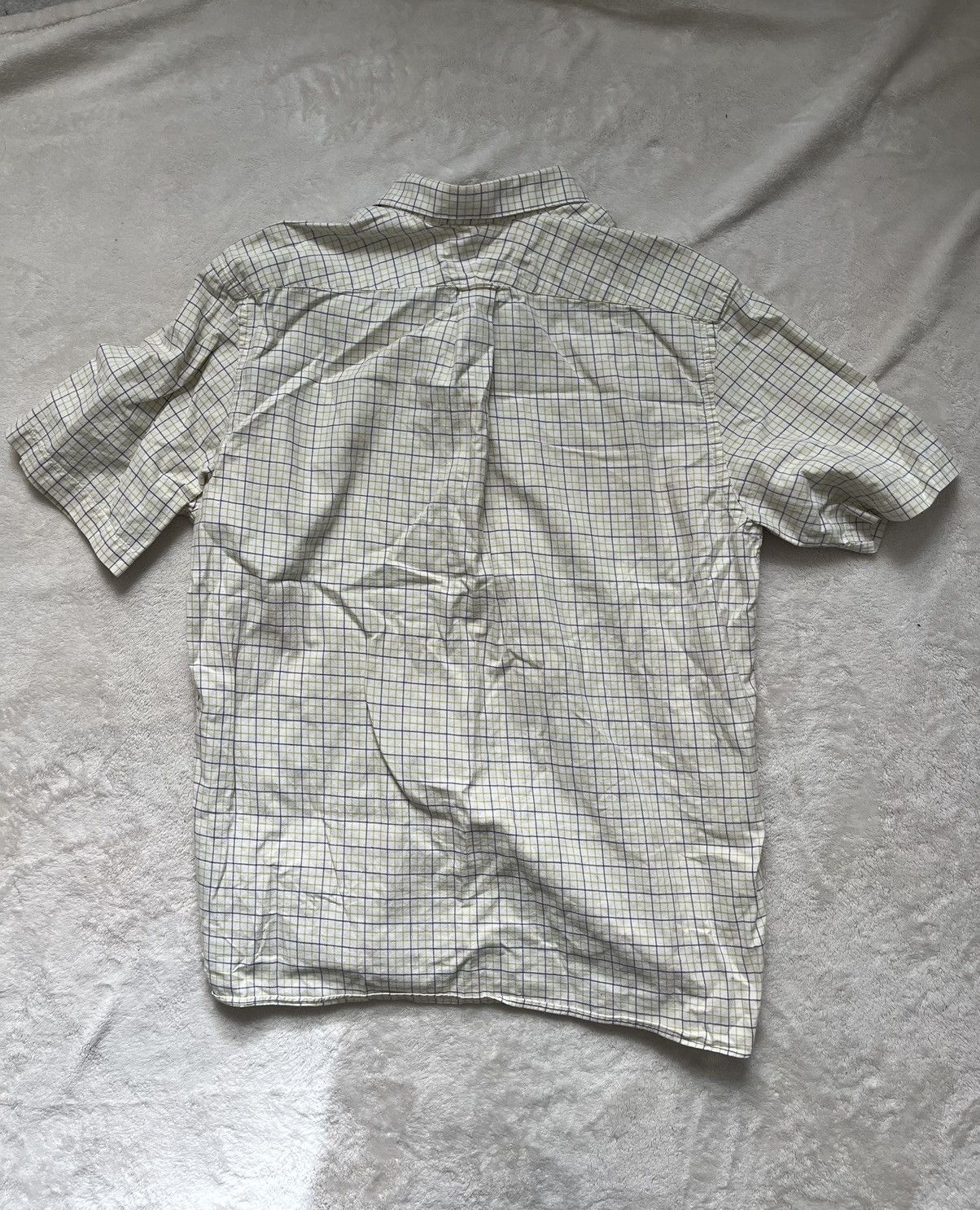 Burberry burberry grid short sleeve button up shirt Size US S / EU 44-46 / 1 - 5 Thumbnail