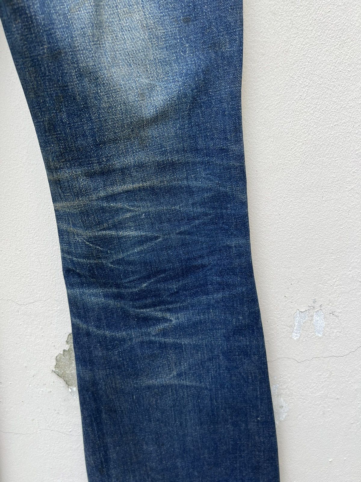 Vintage Super Flare Vintage 70s Bivason Dirty Mud Denim Jeans Size US 30 / EU 46 - 15 Thumbnail
