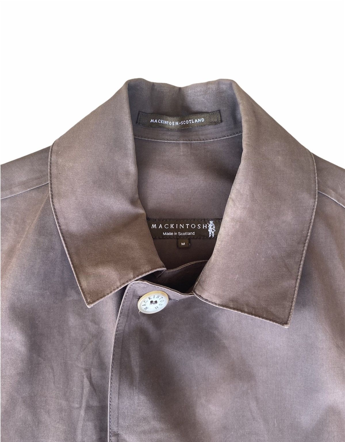 Mackintosh × Vintage Mackintosh Rubber Proofed Long Coat Size M Size US M / EU 48-50 / 2 - 4 Thumbnail