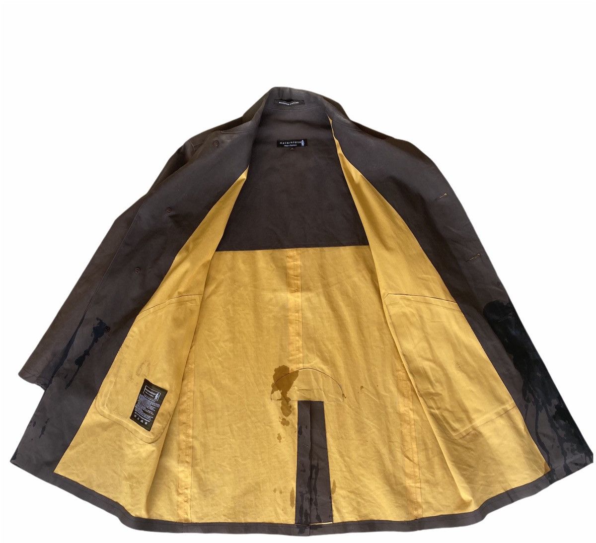 Mackintosh × Vintage Mackintosh Rubber Proofed Long Coat Size M Size US M / EU 48-50 / 2 - 3 Thumbnail