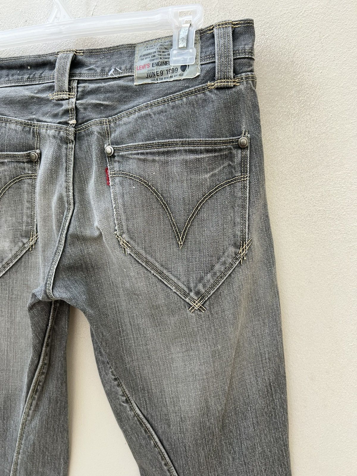 Japanese Brand × Levi's Vintage 2004 Levi’s Engineered Japan Fade Black Denim Jeans Size US 30 / EU 46 - 13 Thumbnail