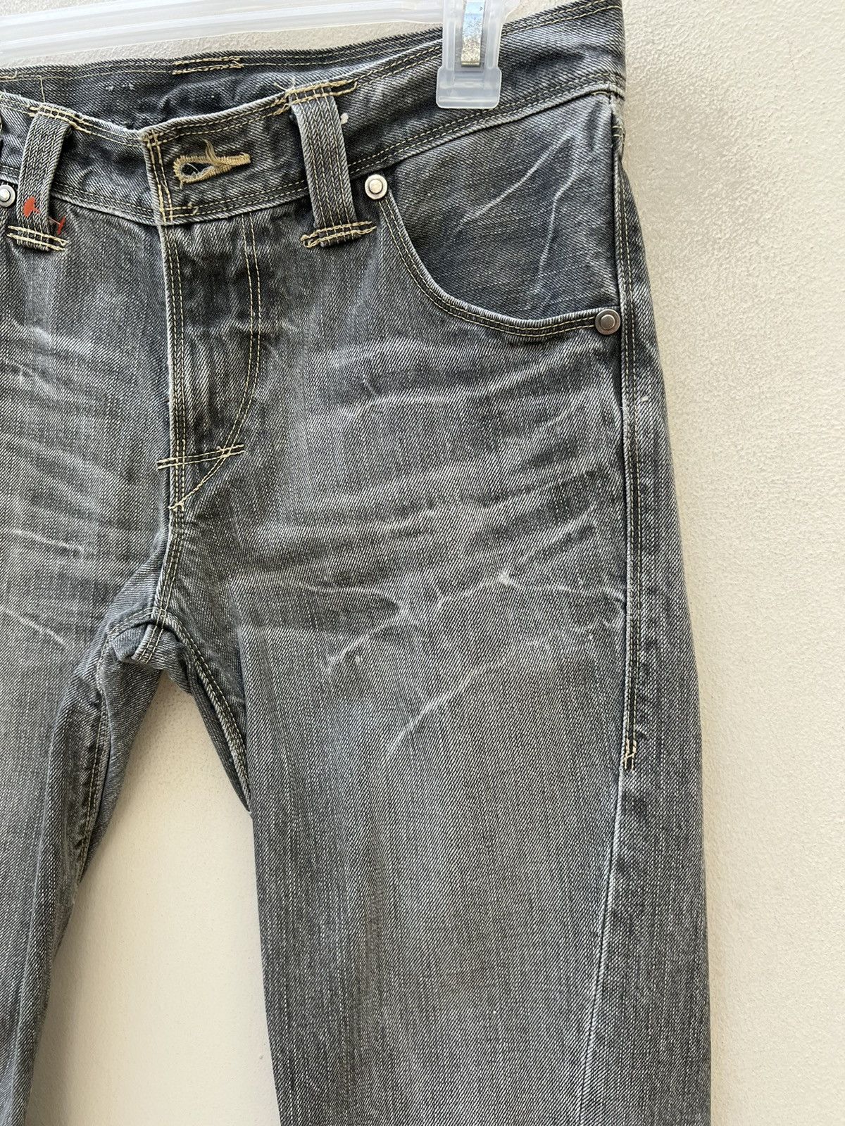 Japanese Brand × Levi's Vintage 2004 Levi’s Engineered Japan Fade Black Denim Jeans Size US 30 / EU 46 - 6 Thumbnail