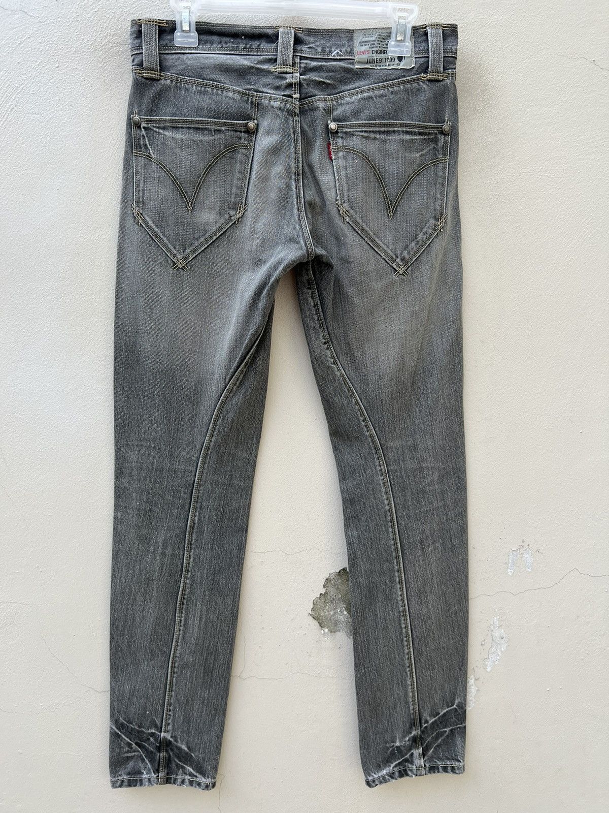 Japanese Brand × Levi's Vintage 2004 Levi’s Engineered Japan Fade Black Denim Jeans Size US 30 / EU 46 - 10 Thumbnail