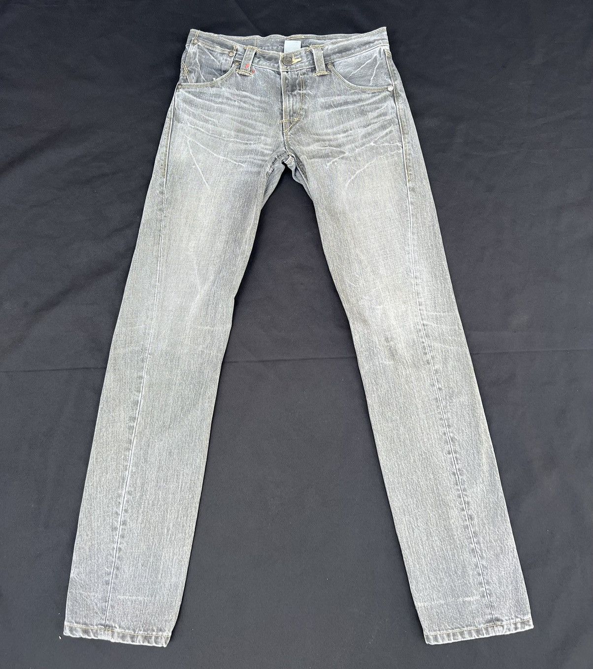 Japanese Brand × Levi's Vintage 2004 Levi’s Engineered Japan Fade Black Denim Jeans Size US 30 / EU 46 - 19 Thumbnail