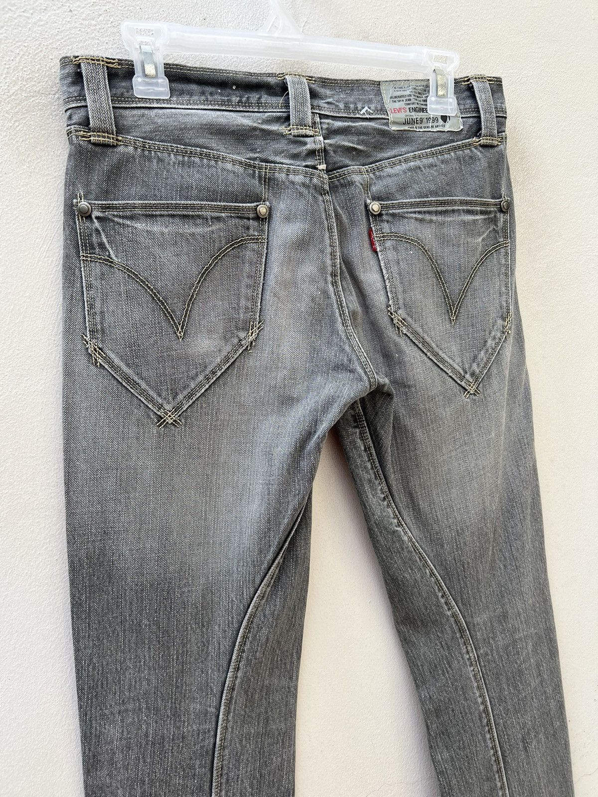 Japanese Brand × Levi's Vintage 2004 Levi’s Engineered Japan Fade Black Denim Jeans Size US 30 / EU 46 - 11 Thumbnail