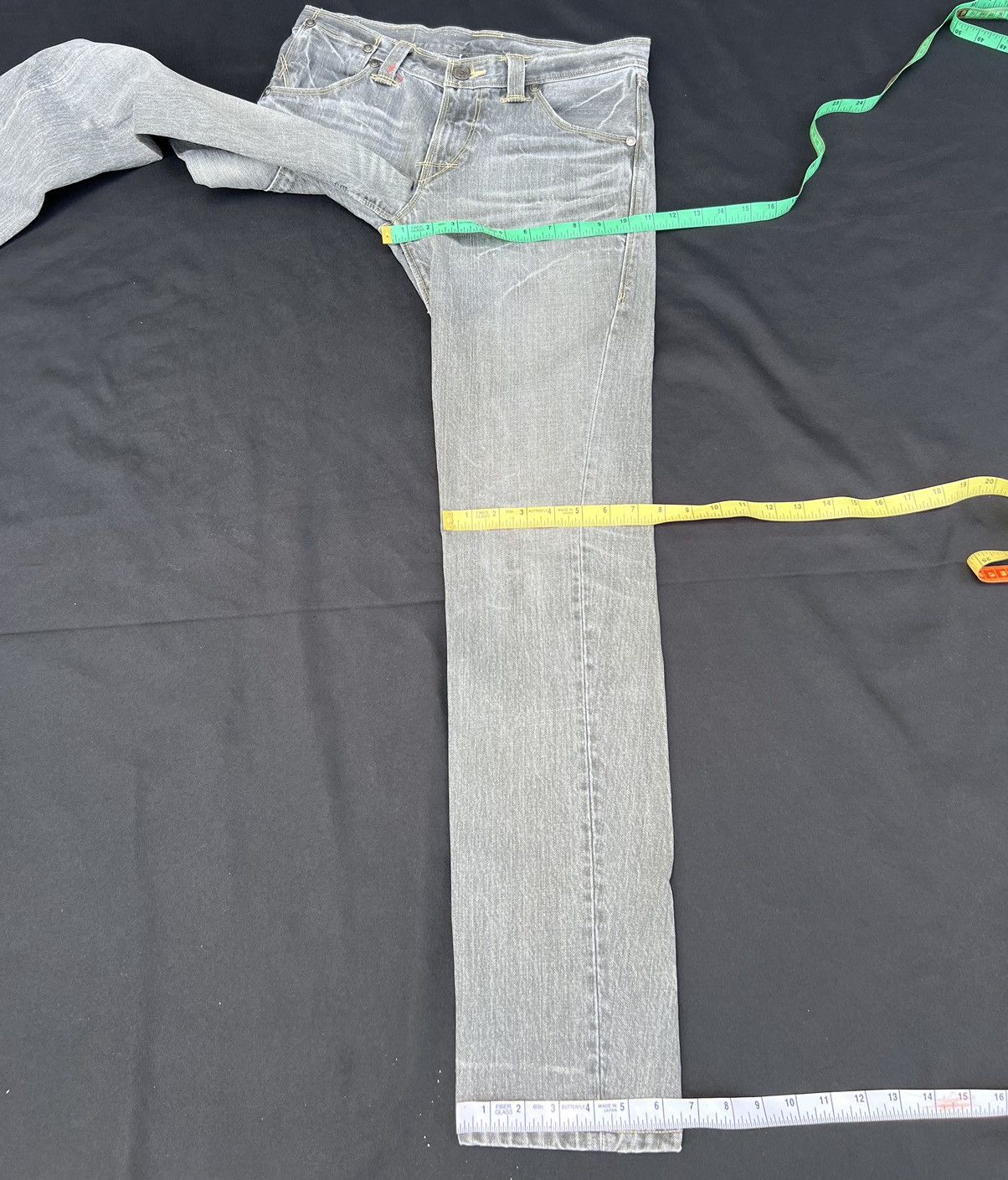 Japanese Brand × Levi's Vintage 2004 Levi’s Engineered Japan Fade Black Denim Jeans Size US 30 / EU 46 - 21 Thumbnail