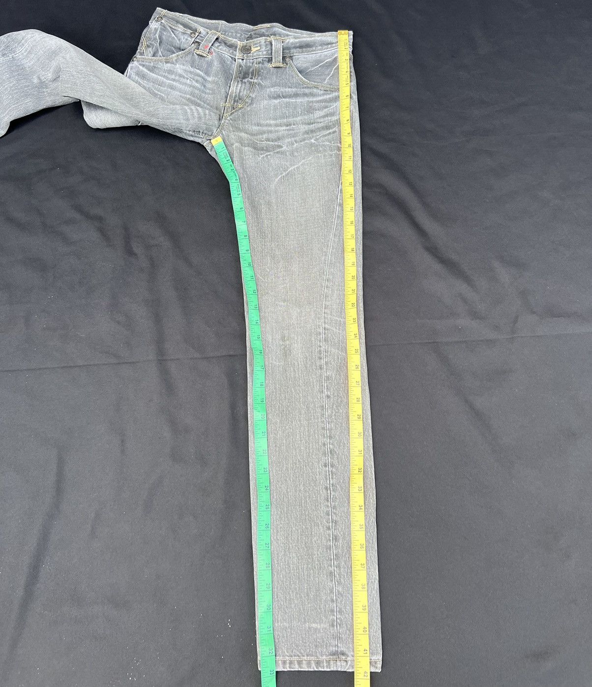 Japanese Brand × Levi's Vintage 2004 Levi’s Engineered Japan Fade Black Denim Jeans Size US 30 / EU 46 - 22 Thumbnail