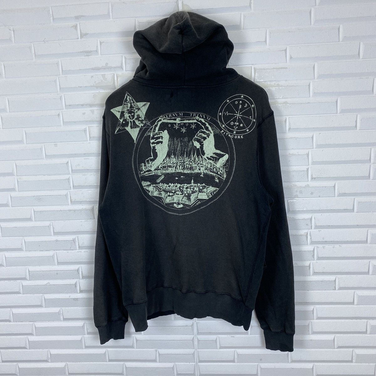 Beams Plus Beams Greek Pitagore Logos Sweater Hoodie Size US M / EU 48-50 / 2 - 15 Thumbnail