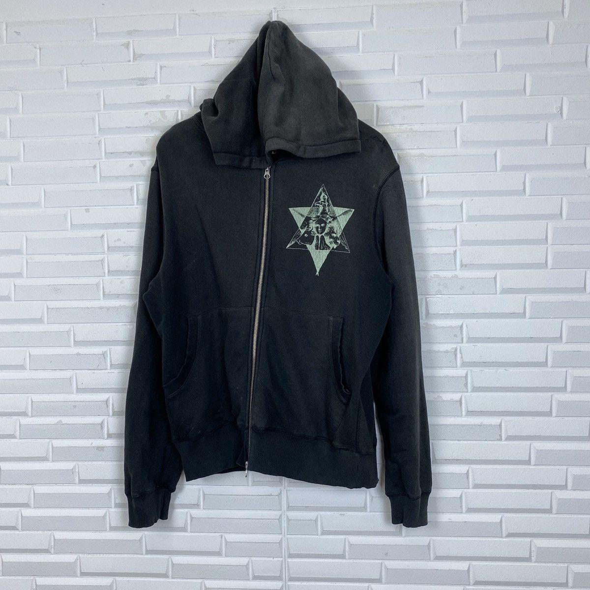 Beams Plus Beams Greek Pitagore Logos Sweater Hoodie Size US M / EU 48-50 / 2 - 2 Thumbnail