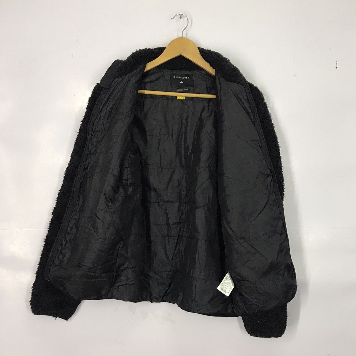 Quiksilver Quiksilver Fleece Sherpa Black Jacket Size US M / EU 48-50 / 2 - 5 Thumbnail