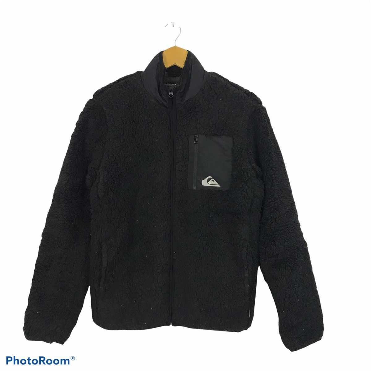 Quiksilver Quiksilver Fleece Sherpa Black Jacket Size US M / EU 48-50 / 2 - 1 Thumbnail