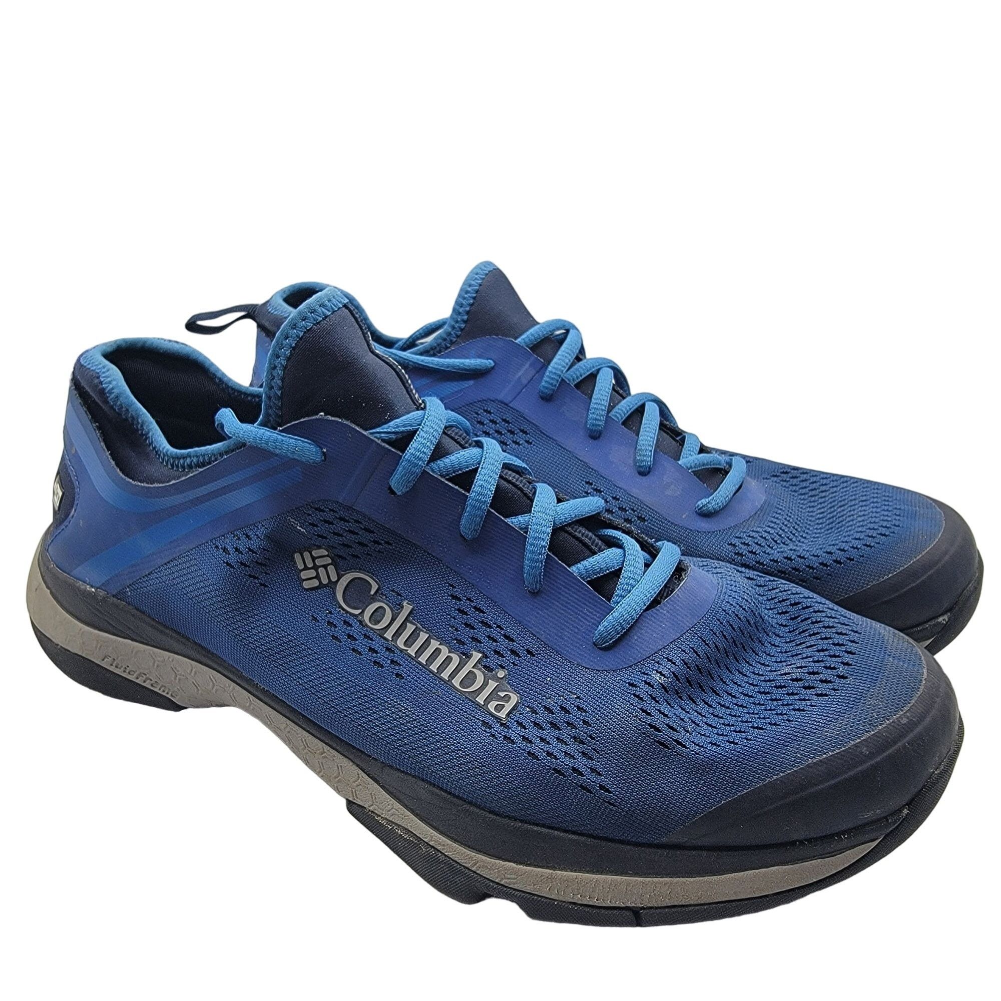 Columbia ATS 38 Lace OutDry Mens Size 10.5 Blue Fluidframe O
