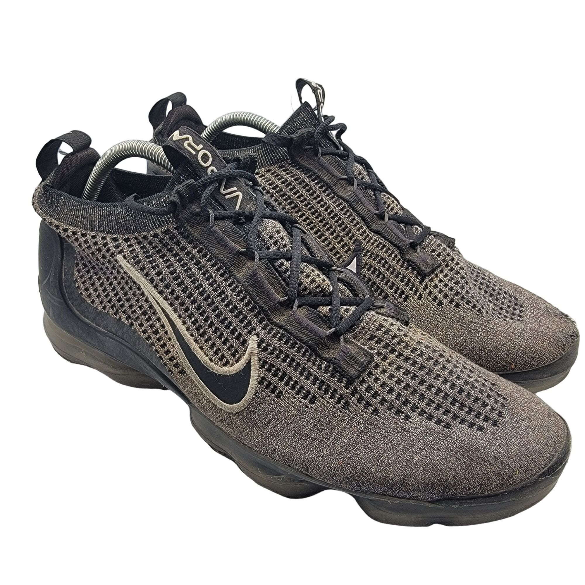 Nike Air Vapormax 2021 FK Flyknit Mens 12 Black White Anthra