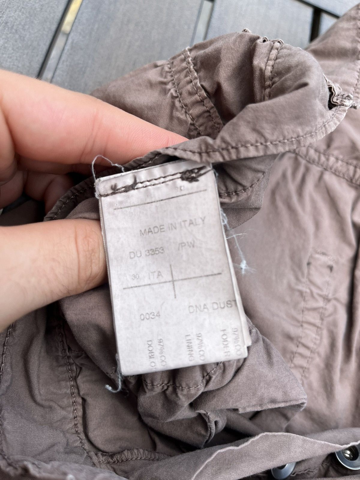 Rick Owens Rick Owens DNA DUST brown pants Size US 30 / EU 46 - 6 Thumbnail