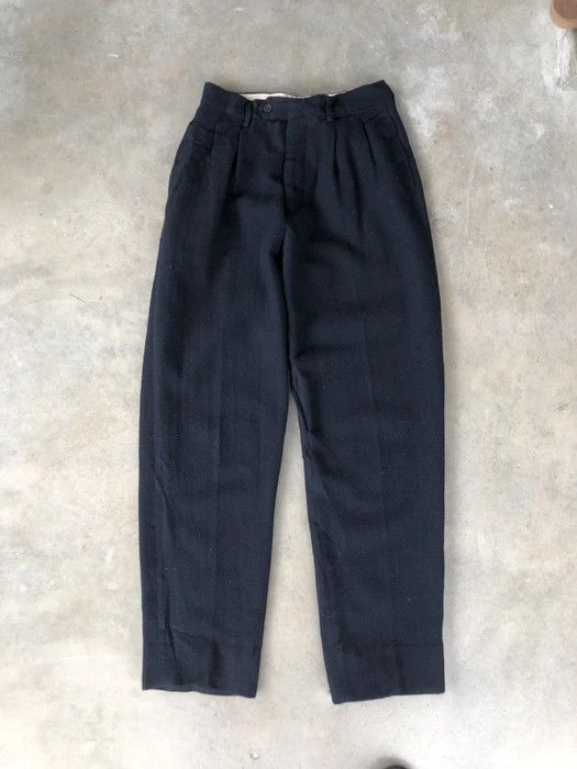 Tokio Kumagai Japanese Brand Tokio Kumagai Gabardine Baggy Wool Pant ...