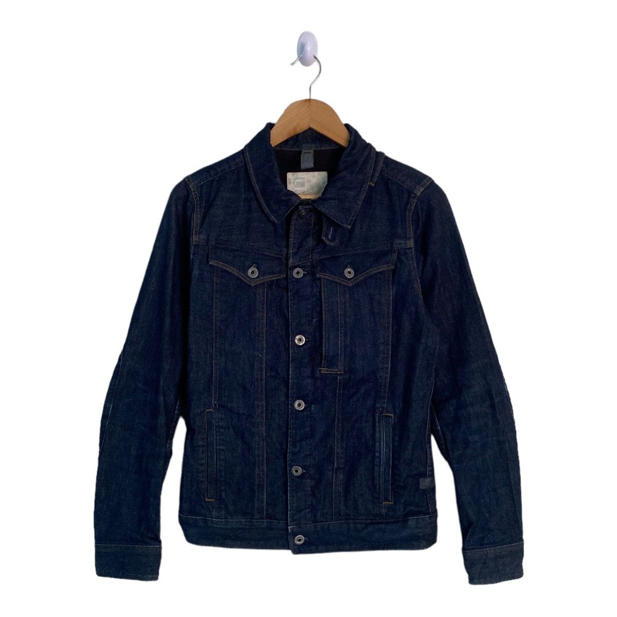 G-Star × Hysteric Glamour × If Six Was Nine G STAR RAW BUCKLE BACK TYPE DENIM TRUCKER JACKET Size US S / EU 44-46 / 1 - 6 Thumbnail